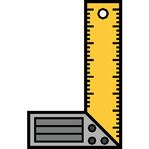 Corner, measurement, ruler, tools icon - Free download
