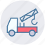 concrete bulldozer, construction, construction truck, lifter, truck, vehicle 