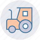 construction, farm tractor, farm vehicle, tractor, transport, vehicle