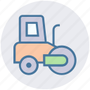 construction, farm tractor, farm vehicle, tractor, transport, vehicle