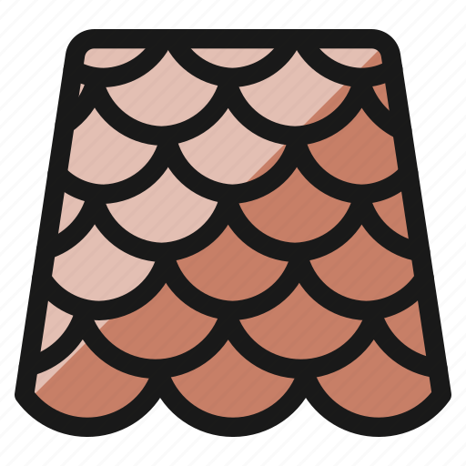 Roof, material, tile icon - Download on Iconfinder