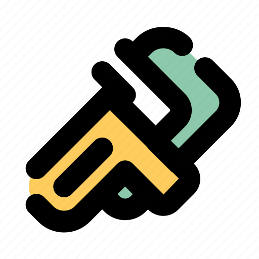 Pipe wrench, wrench, settings icon - Download on Iconfinder