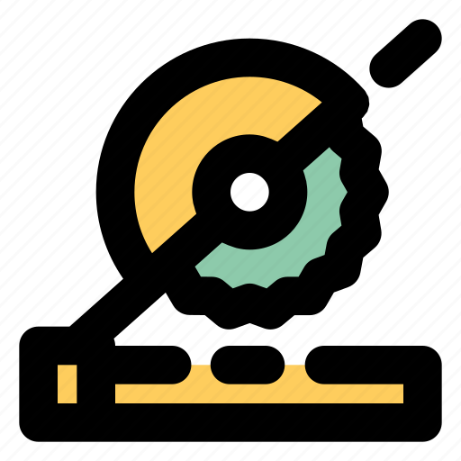 Circular saw, saw, construction icon - Download on Iconfinder