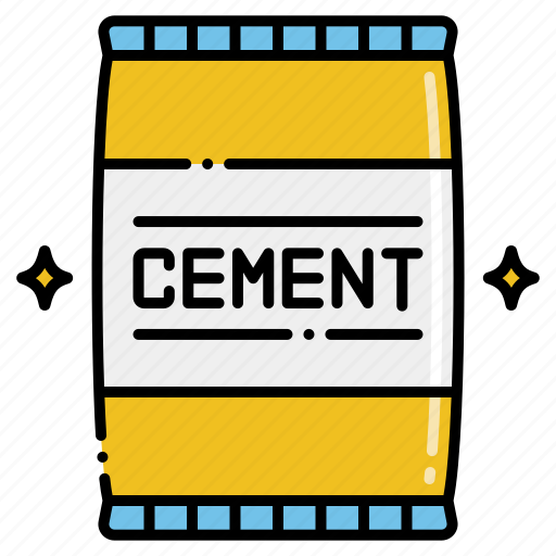 Cement, construction, bag, building icon - Download on Iconfinder