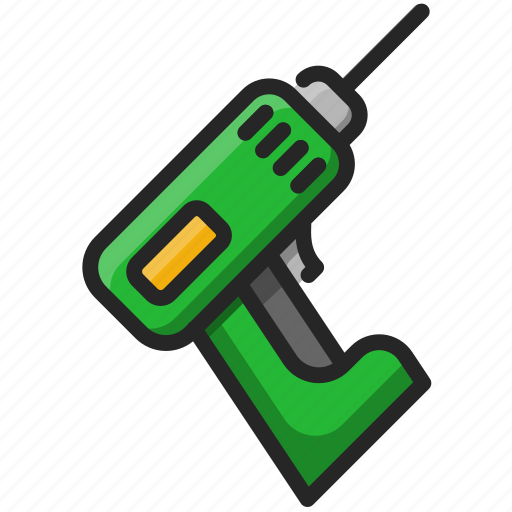 Dril, screw, repair, equipment, construction, work, tools icon - Download on Iconfinder