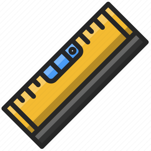 Waterpass, ruler, measure, construction, equipment, architecture, tools icon - Download on Iconfinder