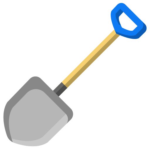 Shovel, dig, digging tool, gardening tool, spade, tool icon - Free download