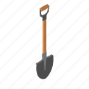 shovel, spade, tool