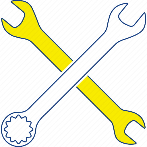Hardware, key, mechanic, spanner, thin, tool, wrench icon - Download on Iconfinder