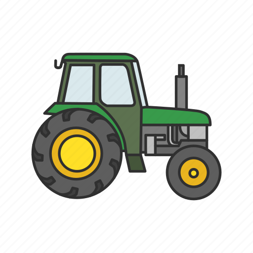 Farm, farming tool, heavy equipment, tractor, truck icon - Download on Iconfinder