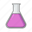 chemist, flask, glass, potion, science, test tube, tube 