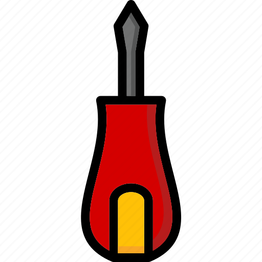 Colour, phillips, screwdriver, small, tools, ultra icon - Download on Iconfinder