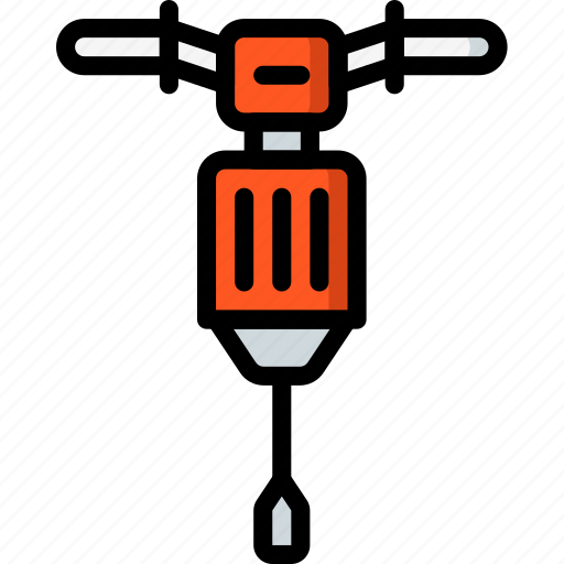 Hammer, jack, tool, equipment, tools, work icon - Download on Iconfinder