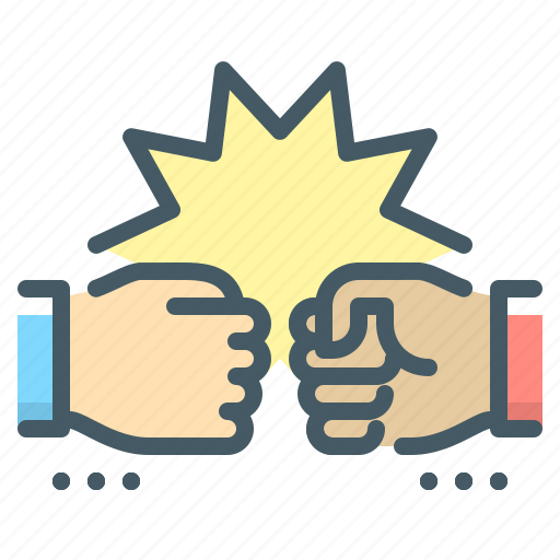 Amity, fists, friend, friendship, greeting icon - Download on Iconfinder