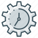 clock, cogwheel, gear, management, setting, time