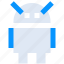 android, robot, logo, interface 