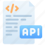 api, file, script, format, coding, application programming interface, development, software 