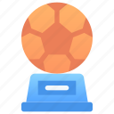 ball trophy, footbal, sport, cup, award, achievement, winner, win, reward