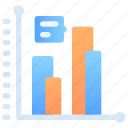 double bar chart, compare, bar, infographic, analytics, analysis, statistics, graph, chart