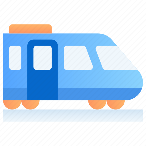 Train, railway, subway, transportation, vehicle, travel, holiday icon - Download on Iconfinder