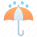 umbrella, rain, rainy, protection, rainfall, weather, forecast, climate, meteorology