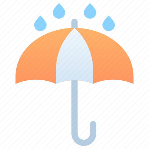 Umbrella, rain, rainy, protection, rainfall, weather, forecast icon - Download on Iconfinder