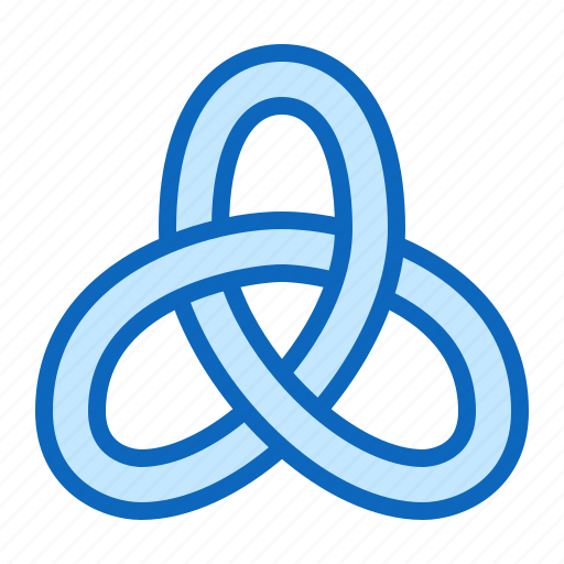 Knot, math, mathematics, node, topology icon - Download on Iconfinder