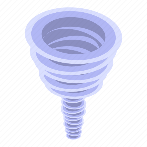 Cartoon, hurricane, isometric, nature, storm, tornado, whirlwind icon - Download on Iconfinder