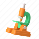 microscope, lab, laboratory, research, experiment, medical, medical center, hospital, 3d object 