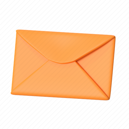 Email, message, notification, envelope, inbox, network, communication 3D illustration - Download on Iconfinder