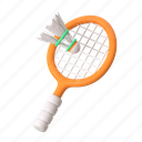 badminton, racket, shuttlecock, set, equipment, sport, sports, game, play 