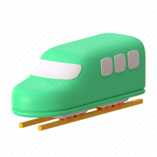 Train, subway, railroad, rail, locomotive, travel, traveling 3D illustration - Download on Iconfinder