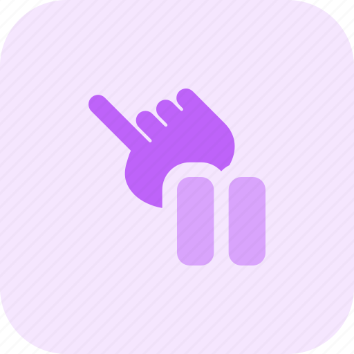Click, pause, touch, gesture icon - Download on Iconfinder