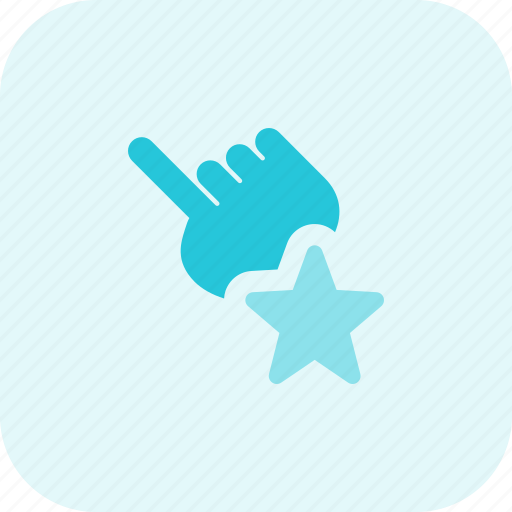 Click, star, touch, gesture, favorite icon - Download on Iconfinder