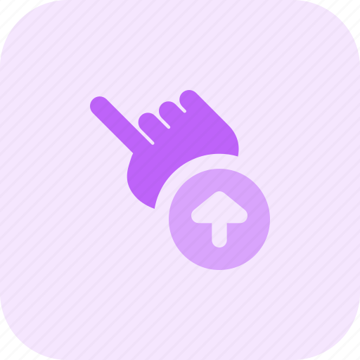 Click, upload, touch, arrow icon - Download on Iconfinder