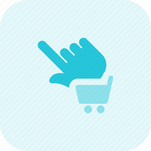 Touch, cart, gesture, trolley icon - Download on Iconfinder
