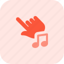 touch, music, audio, gesture, hand