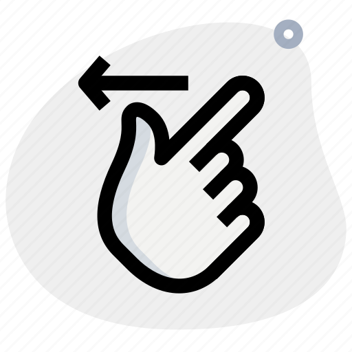 Slide, left, touch, gesture icon - Download on Iconfinder