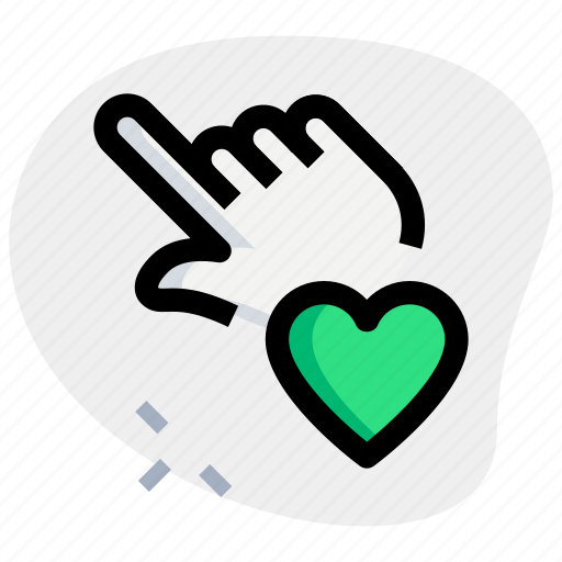 Touch, heart, gesture, love icon - Download on Iconfinder