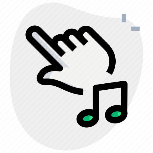 Touch, music, gesture, sound icon - Download on Iconfinder