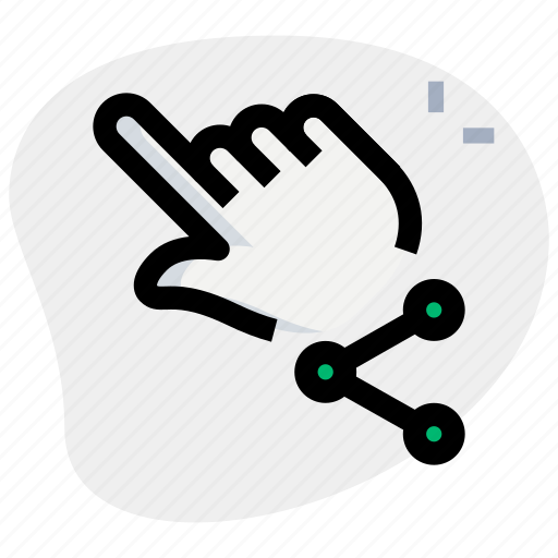 Touch, share, gesture, sharing icon - Download on Iconfinder
