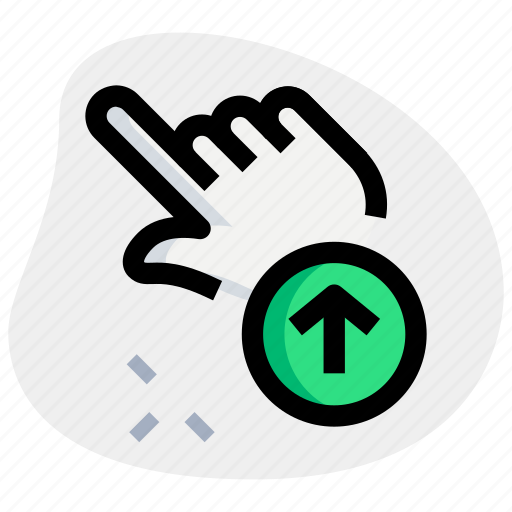 Touch, upload, gesture, arrow icon - Download on Iconfinder