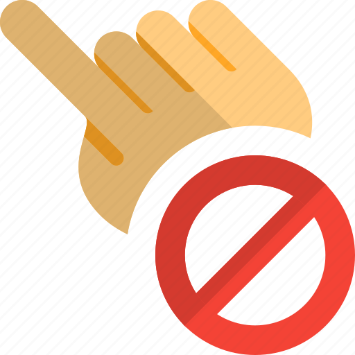 Click, stop, touch, gesture, prohibited icon - Download on Iconfinder