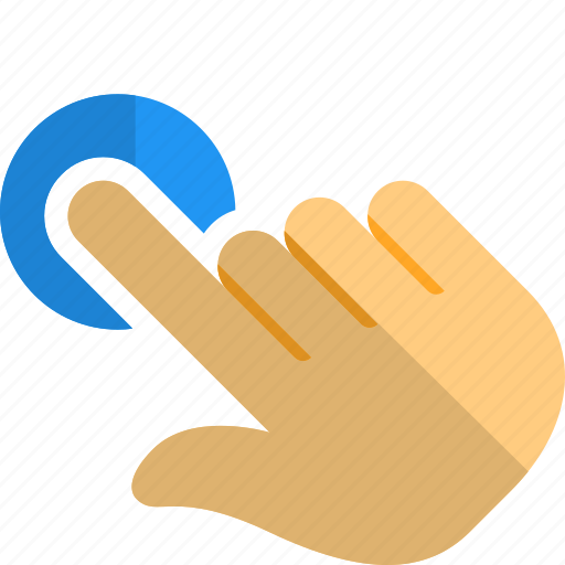 One, finger, touch, gesture icon - Download on Iconfinder