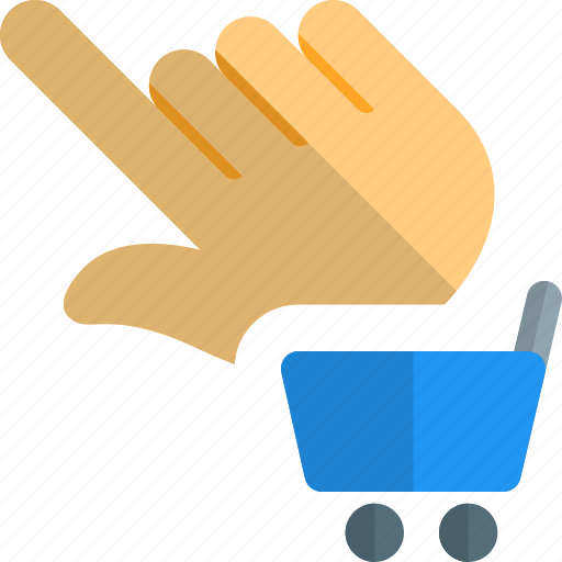Touch, cart, gesture, shop icon - Download on Iconfinder