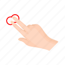finger, gesture, hand, manipulation, movement, sensor