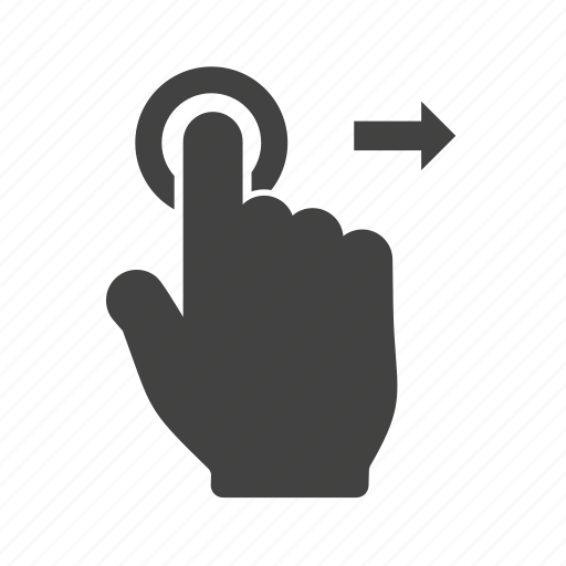 Computer, finger, hand, right, sign, swipe, technology icon - Download on Iconfinder