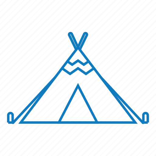 Camp, indian, tent icon - Download on Iconfinder