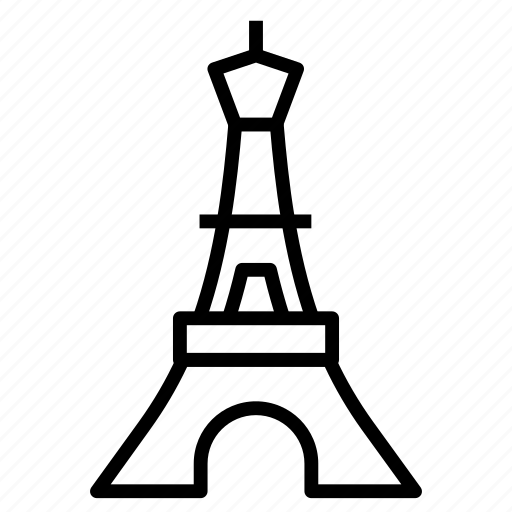 France, paris, monument, eiffel, tower icon - Download on Iconfinder