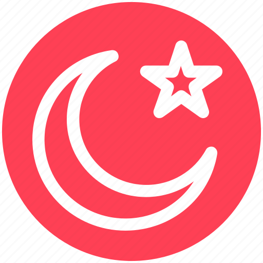 .svg, islam, moon, moon and star, night, star, symbolic moon icon - Download on Iconfinder